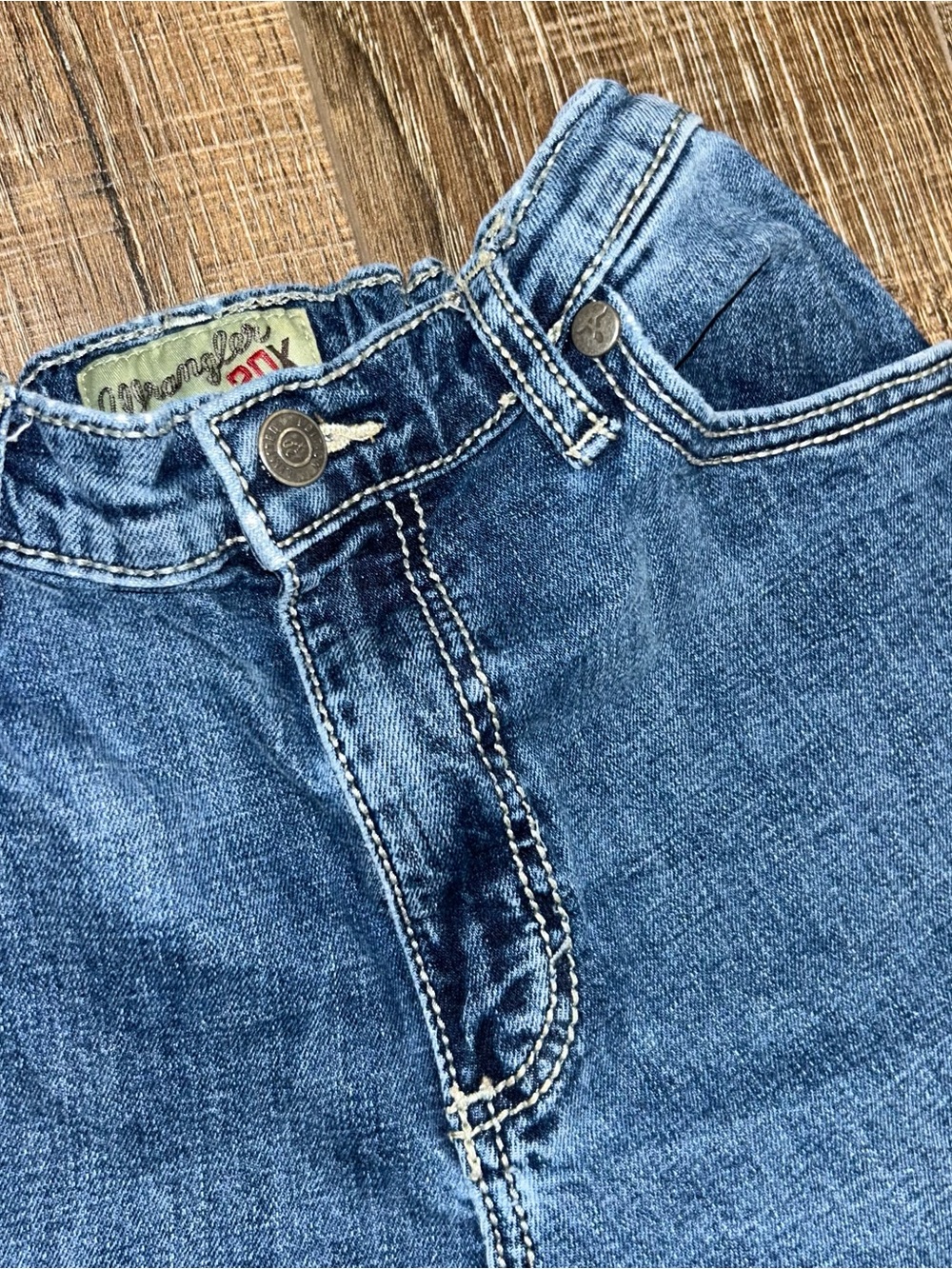 Wrangler Bootcut Jeans Boys 18 slim - Picture 2 of 6